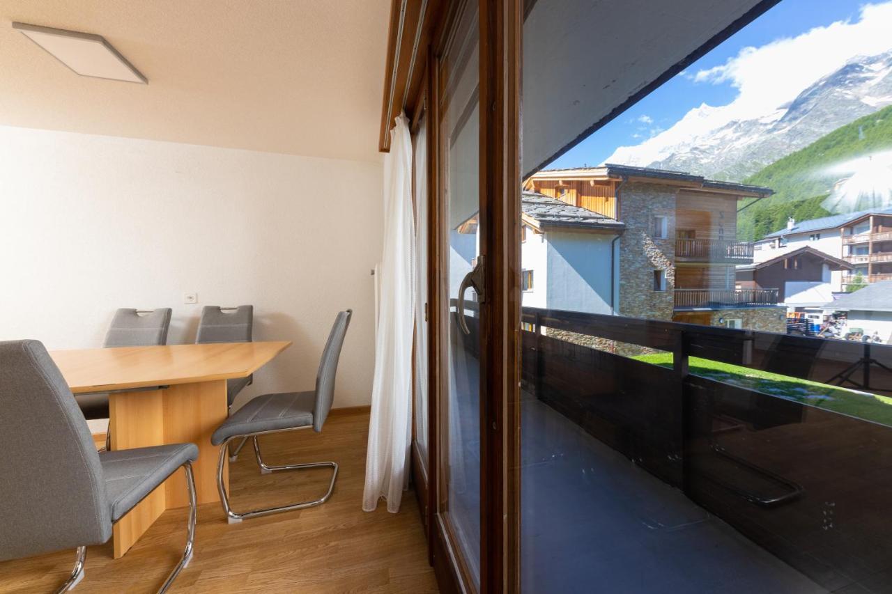 Apartamento Haus Slalom Saas-Fee Exterior foto
