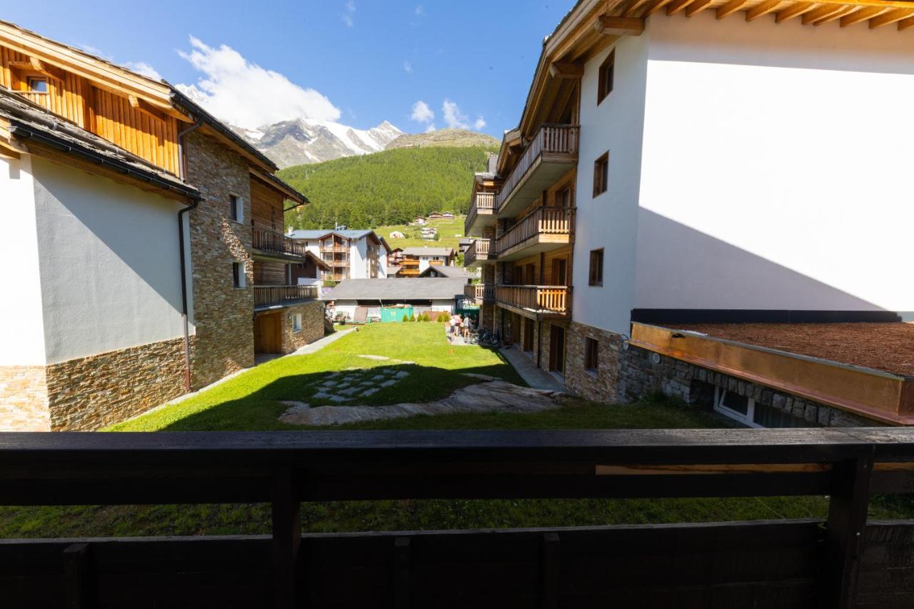 Apartamento Haus Slalom Saas-Fee Exterior foto