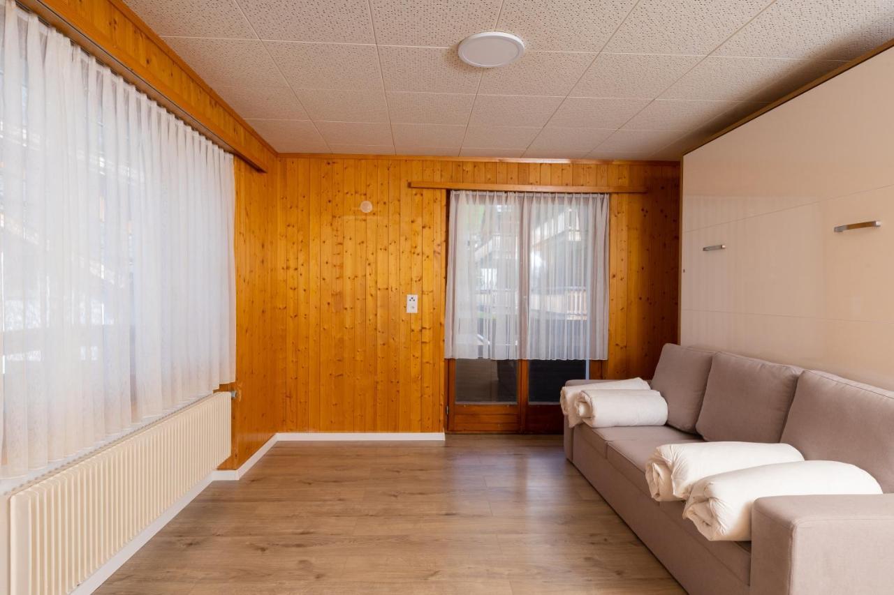 Apartamento Haus Slalom Saas-Fee Exterior foto