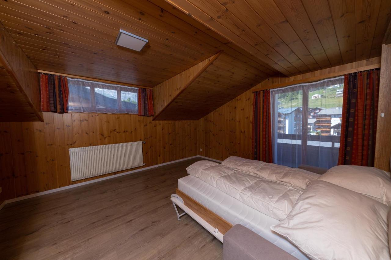 Apartamento Haus Slalom Saas-Fee Exterior foto