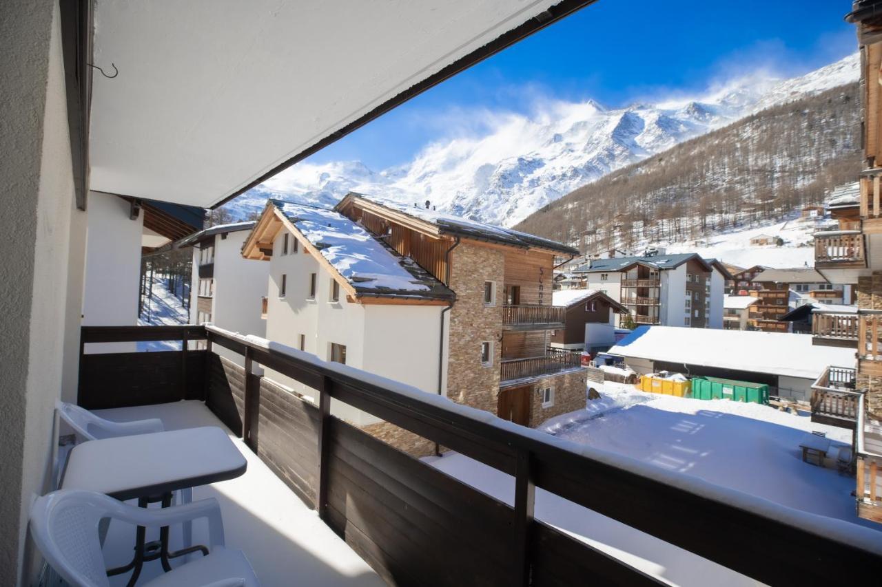 Apartamento Haus Slalom Saas-Fee Exterior foto