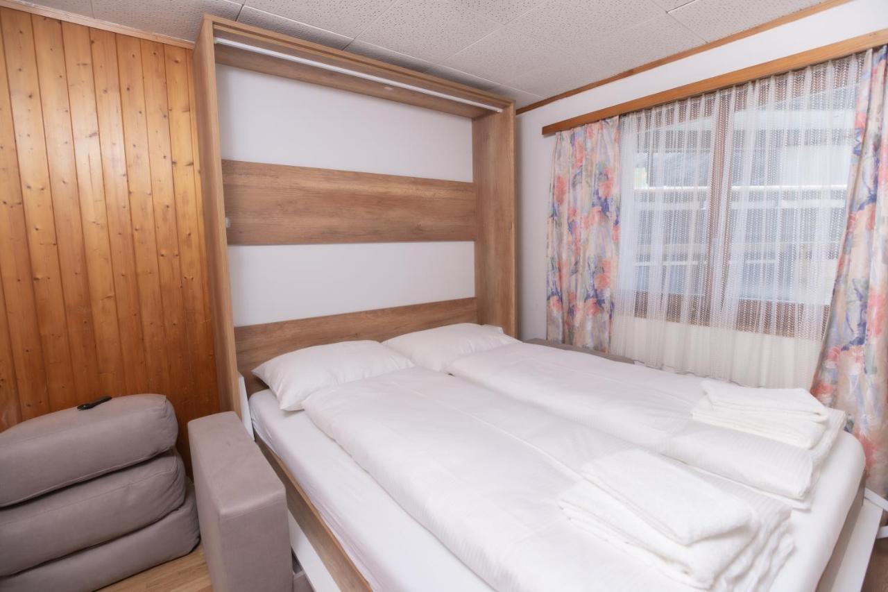 Apartamento Haus Slalom Saas-Fee Exterior foto