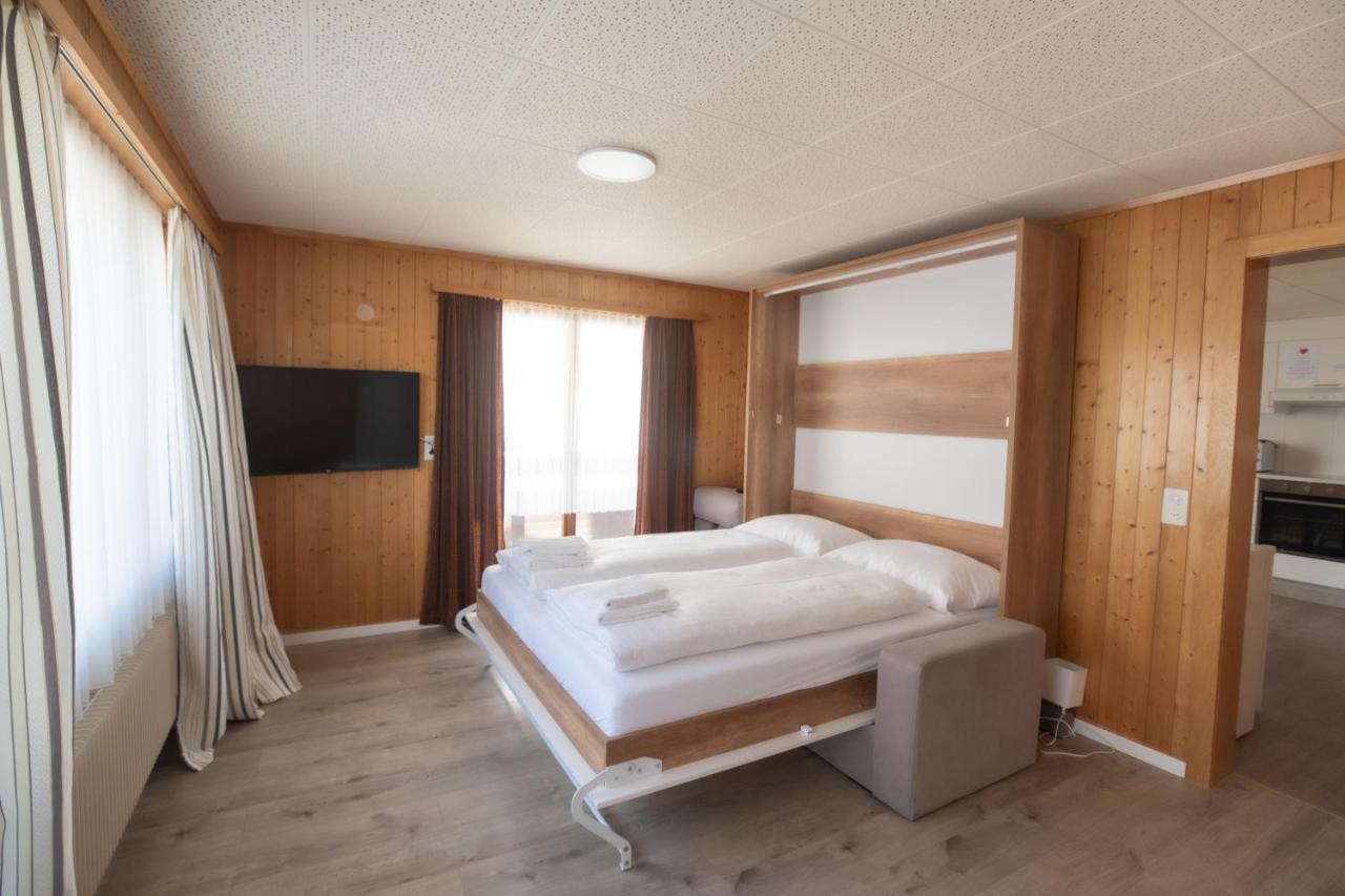 Apartamento Haus Slalom Saas-Fee Exterior foto