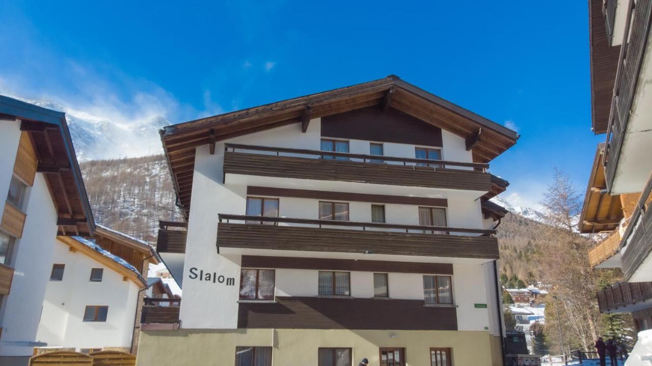 Apartamento Haus Slalom Saas-Fee Exterior foto